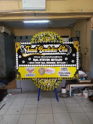 Papan Bunga di Bulusari Sayung