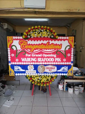 Papan Bunga di Bulusari Sayung